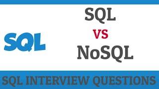 DIFFERENCE BETWEEN SQL AND NoSQL | SQL Interview Question | IQBees