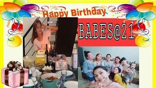 BABES AT 21 BIRTHDAY CELEBRATION / ANNAJOE VLOGS