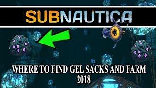 Subnautica: Where to find fantastic Gel Sacks and Farm (UNLIMITED AEROGEL)