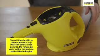 Karcher SC1 Steam Cleaner - Refill The Tank