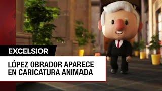 López Obrador presume introducción animada de La Mañanera