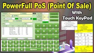 Powerfull PoS (Point of Sale) in Excel | GST Invoice on Thermal Printer | Daily Sale Report | vba