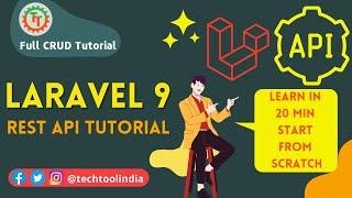 How to make rest API in LARAVEL 9 | Laravel 9 API Tutorial | Laravel 9 API CRUD