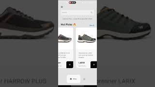 Footwear Shop Project, a shopping cart app built with Flutter! 