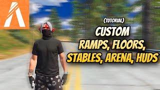 FiveM - How to install CUSTOM Ramps, Floors, Stables, Arena, Huds (TUTORIAL)