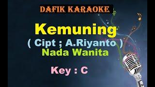 Kemuning (Karaoke) Tetty Kadi Nada Wanita/Cewek Female Key C Tembang Kenangan A.Riyanto