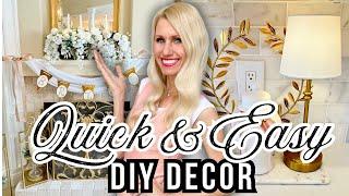 QUICK & EASY *DIY DECOR* & DECORATIONS ~ LAST MINUTE PARTY DECOR That's WOW!