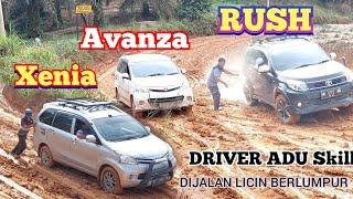 OFFROAD,Toyota Rush,Avanza dan xenia Ditanjakan licin berlumpur bukit baling,