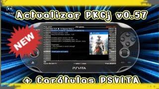 ️PSVITA Tutorial PKGj v.057 + Carátulas de juego PSVITA #psvita #playstationvita #henkaku #steam