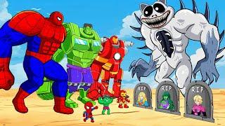 Rescue SUPERHEROES TEAM HULK ROBOT vs ZOOKEEPER, ZOONOMALY | Who Is The King Of Super Heroes ?