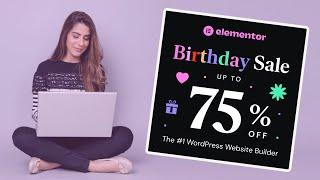 Elementor Birthday Event - Upgrade to Pro Plugin or Buy WordPress Hosting