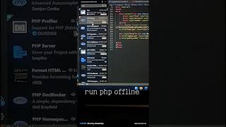 How to run PHP offline #php #offline #xamppserver #xampp