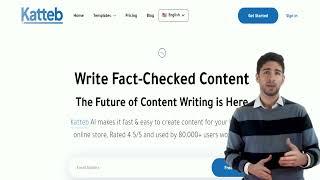 Katteb Lifetime Deal - First Fact-Checked, Real-Time, & Localized AI Writer