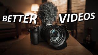 TIPS to Become a Better Filmmaker - INSTANTLY IMPROVE