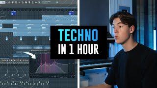 Making A Techno Track in 1 HOUR (Full Process)