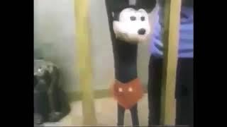 Mickey Mouse and Donald Duck get stretched femur breaker meme