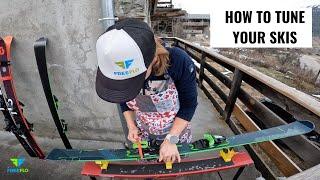 How To Tune Your Skis In 14 Minutes To Improve Your Skiing