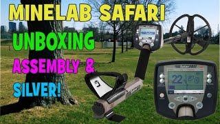 Minelab Safari - Unboxing, Assembly And Finding Silver!