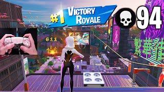 82 Elimination Solo Squads Gameplay with Ps5 handcam + best controller settings