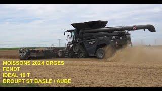 MOISSON 2024 / FENDT IDEAL T10 / ORGES / DROUPT ST BASLE / AUBE / FRANCE