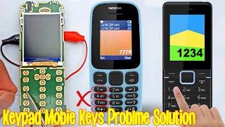 Any Mobile Phone Nokia China Keypad  Number Keys  do not work Problem Solution Tutorial 23