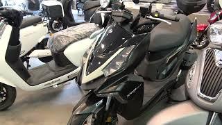 The SYM DRG 160 DRAGON scooter 2021 walkaround