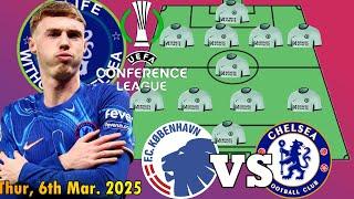 MUST WIN ~STRONGEST COPEHANGEN VS CHELSEA PREDICTED XI IN UECL: PALMER STARTS IN 4-1-4-1 FORMATION