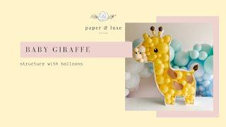 Baby Giraffe Mosaic DIY