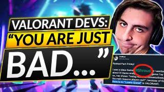 Valorant Devs vs. Shroud - The TRUTH About LOSERS QUEUE - This Is Bad
