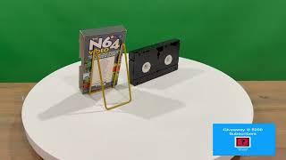 Ep 463 - N64 Magazine The Best Nintendo 64 Games In Action VHS (Display Only)