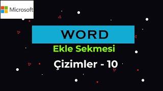 Çizimler Grubu #10  -  Microsoft Word Dersleri 31