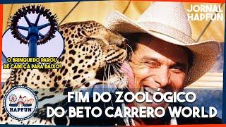 Fim do ZOO DO BETO CARRERO, brinquedo TRAVADO de PONTA CABEÇA, Hora do Horror 2024 e + | Hapfun