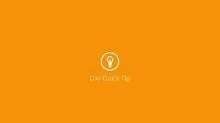 Divi Quick Tip 03: How to Stop Logo & Menu Shrink When Scrolling