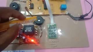 RFID Based Water Vending Machine System | Automatic Water Dispenser using Microcontroller