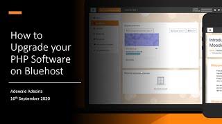 How to Upgrade your PHP Software on Bluehost