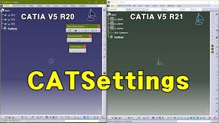 CATIA CATSettings