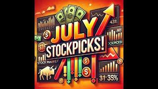 Top Stock Picks July! #finance #investing #investment #stockmarket