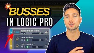  What Is a Bus? How To Use Busses & Track Stacks in Logic Pro | Logic Pro Tutorial