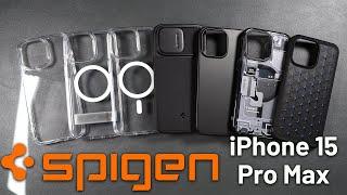 Some of the Best iPhone 15 Pro Max Cases by Spigen