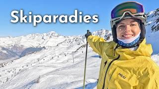 One of the largest ski resorts in the world: skiing in France