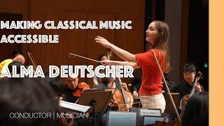 Composer Alma Deutscher | Making classical music accessible