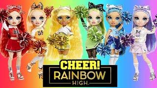 Rainbow High Cheer Squad FULL COLLECTION Skyler Bradshaw, Jade Hunter, Violet Willow Unboxing!