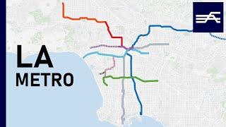 Evolution of the Los Angeles Metro 1900-2028 (animation)