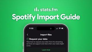 Spotify Import Guide | stats.fm