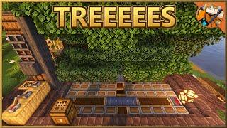 Taking Xisuma's Create Tree Farm to the NEXT Level