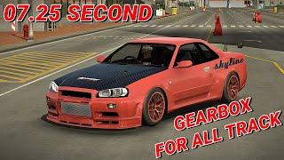 CAR PARKING MULTIPLAYER NEW UPDATE NISSAN SKYLINE GTR R34 W16 ENGINE GEARBOX SETTING 1695HP