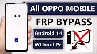 All OPPO ANDROID 14 FRP BYPASS [NEW TRICK 2024] OPPO ANDROID 14 GOOGLE ACCOUNT BYPASS WITHOUT PC 