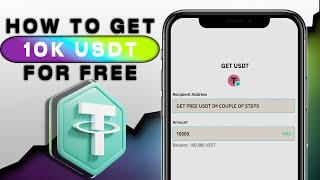 Get 10,000 Free USDT: Step-by-Step Guide (Secret Code)