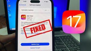 Fix : iOS 17.0.1 Update Not Showing Up in Settings