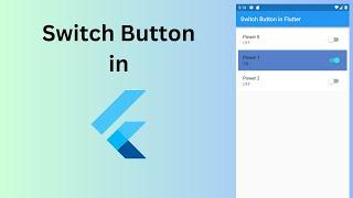 Switch Button In Flutter || Custom Multiple Switch || Custom Switch Buttons in Flutter
